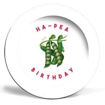 Assiettes 'Ha-Pea Birthday' 2