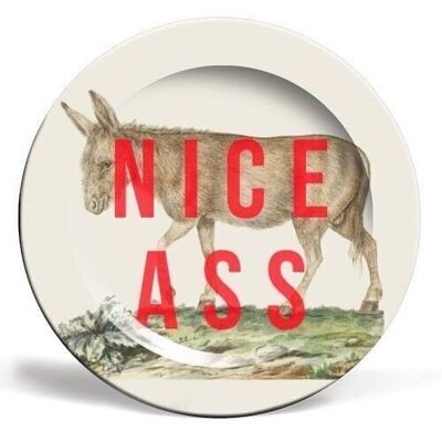 Assiettes 'Nice Ass' par The 13 Prints