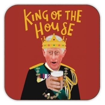 Dessous de verre 'King Charles King of the House 5