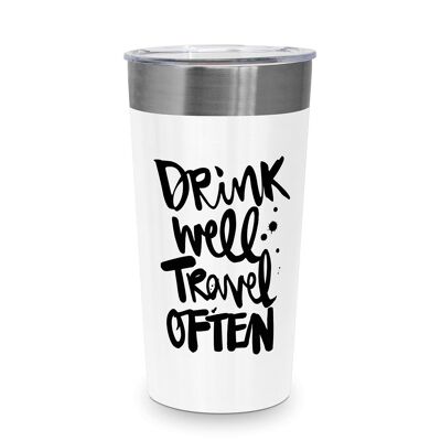 Taza de viaje Drink well Steel