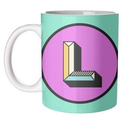 Mugs 'L - Personalised Bold Colour Block