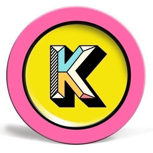 Plates 'K - Bold Maximalist Color Block