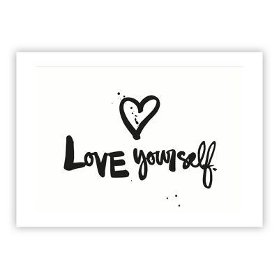 Love Yourself Postcard