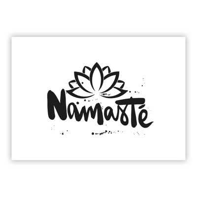 Carte Postale Namasté