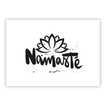 Carte Postale Namasté