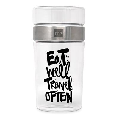 Snack2Go Glass Eat Well