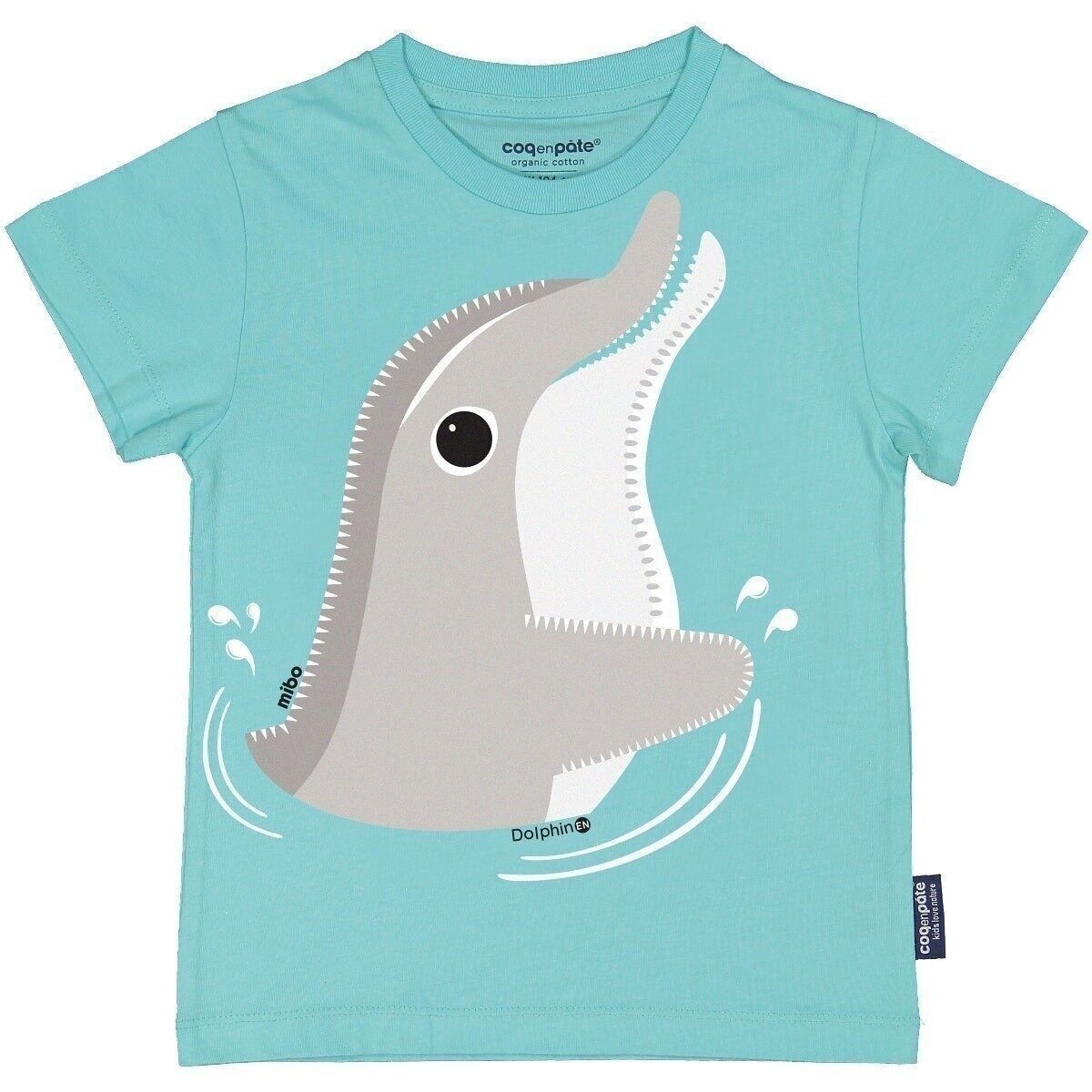 Buy wholesale Dolphin children's short-sleeved t-shirt