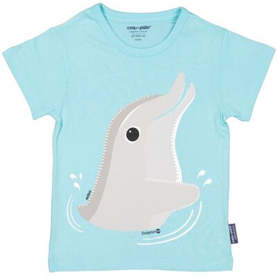 T-shirt enfant manches courtes Dauphin