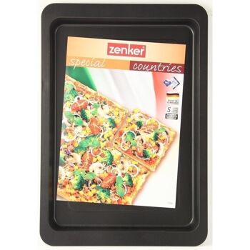 Plaque à pizza rectangulaire Zenker Spécial Countries 5