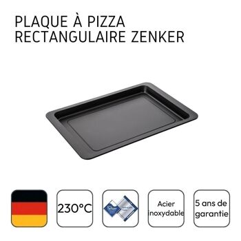 Plaque à pizza rectangulaire Zenker Spécial Countries 4