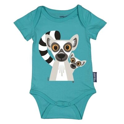 Lemur baby bodysuit