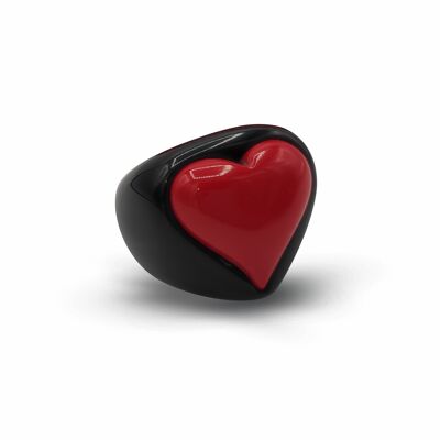 anillo "corazón"