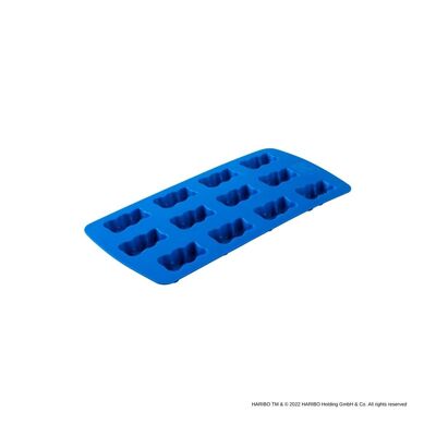 Ice cube tray 12 footprints in the shape of cubs Zenker Haribo