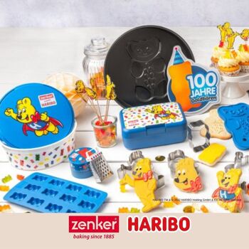 Bac à glaçons 12 empreintes en forme d'oursons Zenker Haribo 9