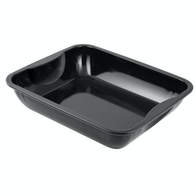 XXL rectangle oven dish in enamelled steel Special cooking