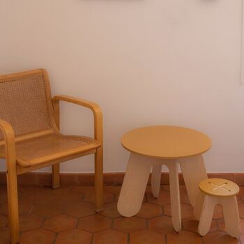 Tabouret en bois pour enfants X ambre 4