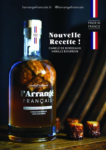 Rhum Arrangé : Canelé de Bordeaux - Vanille Bourbon 2