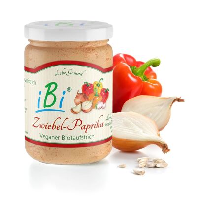 iBi-Zwiebel-Paprika – veganer Aufstrich, 135g