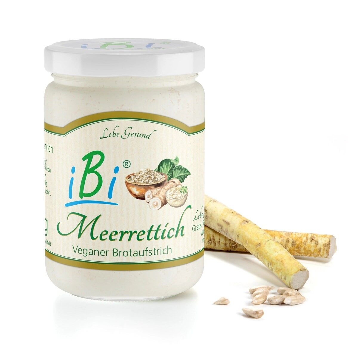 iBi-Meerrettich – veganer Aufstrich, 135g