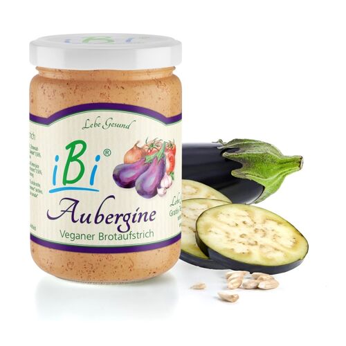 iBi-Aubergine – veganer Aufstrich, 135g