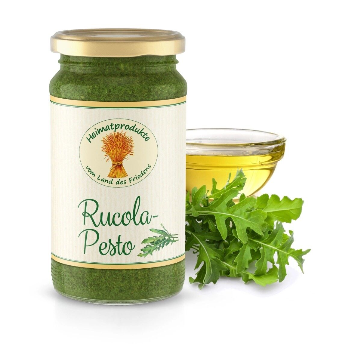 Pesto de rúcula - vegano, 190ml