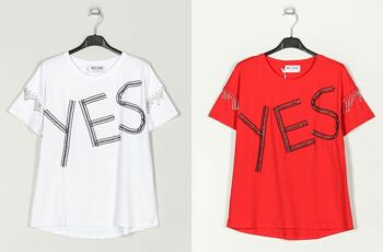T-shirt chaîne YES. 4