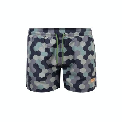 Cyber Camo Adult Swim Trunk