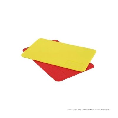 Set of 2 plastic cutting boards 24.5 x 16 cm Zenker Haribo