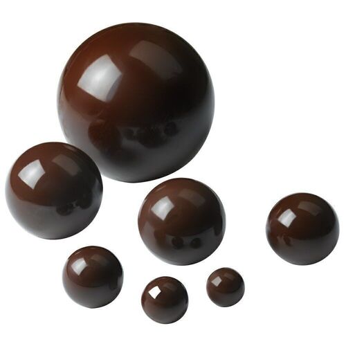 CACAO BARRY - MOULE_COLIS N°166_DEMI-SPHERES 7 CM