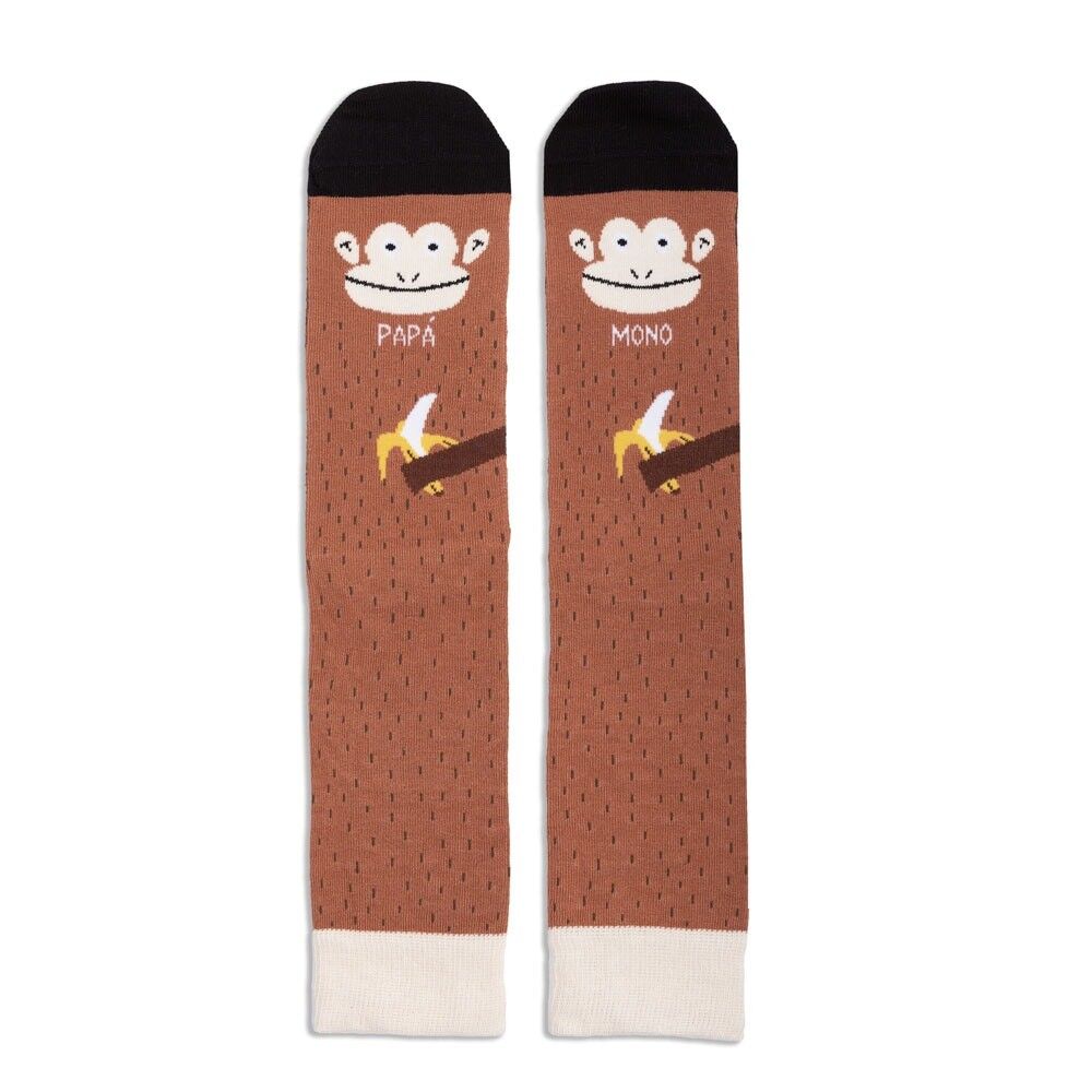 "Daddy Monkey" socks