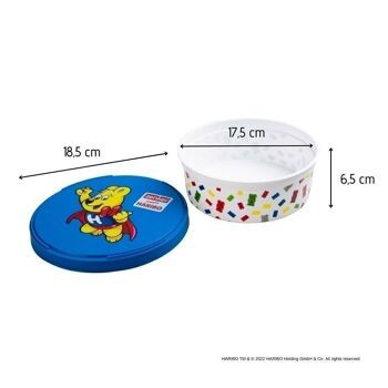Boîte alimentaire avec couvercle en plastique 18,5 cm Zenker Haribo 2