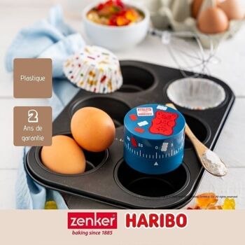 Minuteur de cuisine pour enfants 60 minutes Zenker Haribo 4