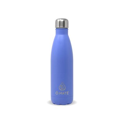 Blue insulated bottle