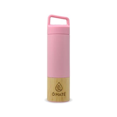 Bamboo thermo infuser pink