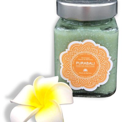 Exfoliante suavizante en polvo de bambú – flor de bambú