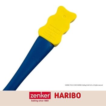 Pinceau de cuisine et pâtisserie 19,8 cm en poils silicone Zenker Haribo 3