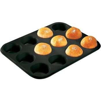 Moule à muffins 12 empreintes Zenker Black Metallic 2