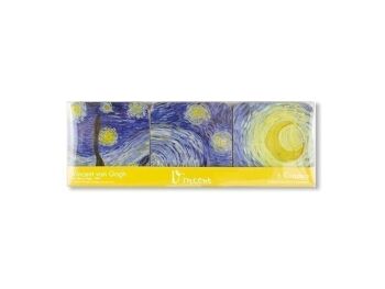 Sous-verres, lot de 6, Van Gogh, Nuit étoilée 2