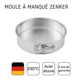 Moule à manqué à charnière 18,5 cm Zenker Silver 4