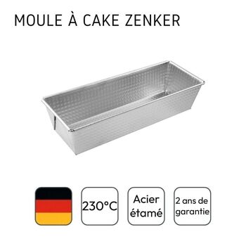 Moule à cake 30 cm Zenker Silver 4