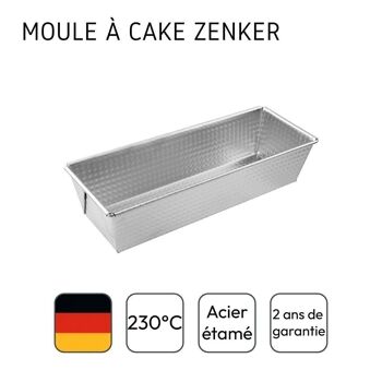 Moule à cake 25,5 cm Zenker Silver 5