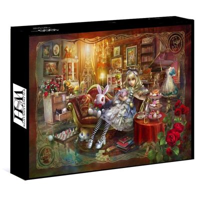 1000 Piece Fantasy Jigsaw - Alice Collection - Artwork by SHU