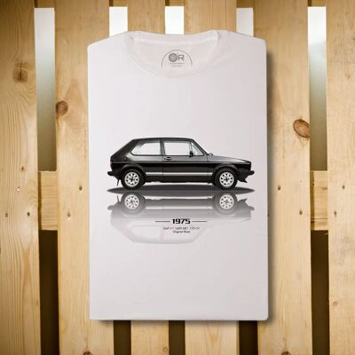 Camiseta Original Race Golf GTI MK1 Blanca | autos y yo