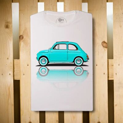 Original Race T-Shirt 500 T White | Cars and Me