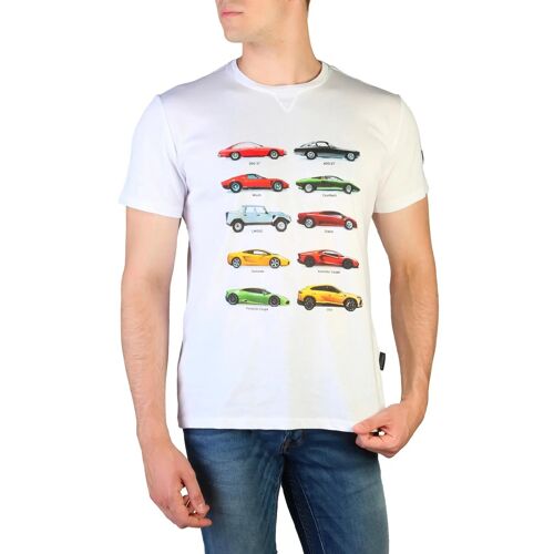 Automobili Lamborghini T-Shirt Legends Blanc | Cars and Me