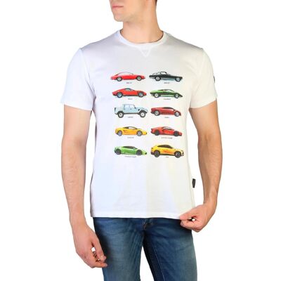 Camiseta Automobili Lamborghini Legends Blanca | autos y yo