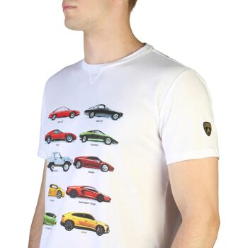 Automobili Lamborghini T-Shirt Legends Blanc | Cars and Me 2