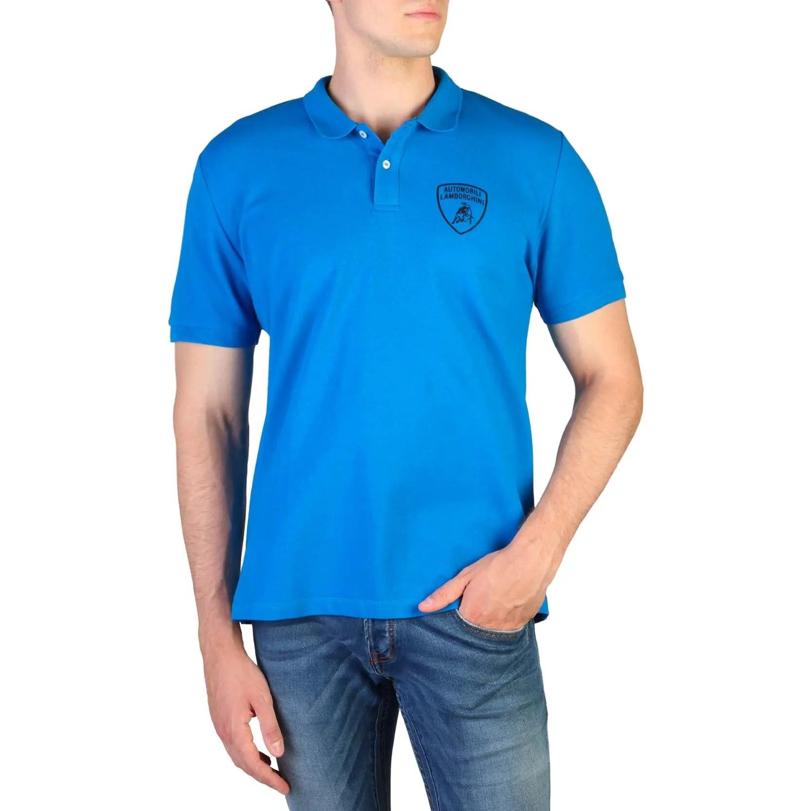 Buy wholesale Automobili Lamborghini Polo Grand Ecusson Blue