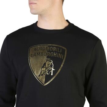 Automobili Lamborghini Sweat Logo Gold Noir | Cars and Me 2