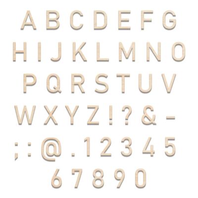 Wooden letter E, self-adhesive letter 11cm high for painting and handicrafts yourself - name tags ♥︎ made in Germany